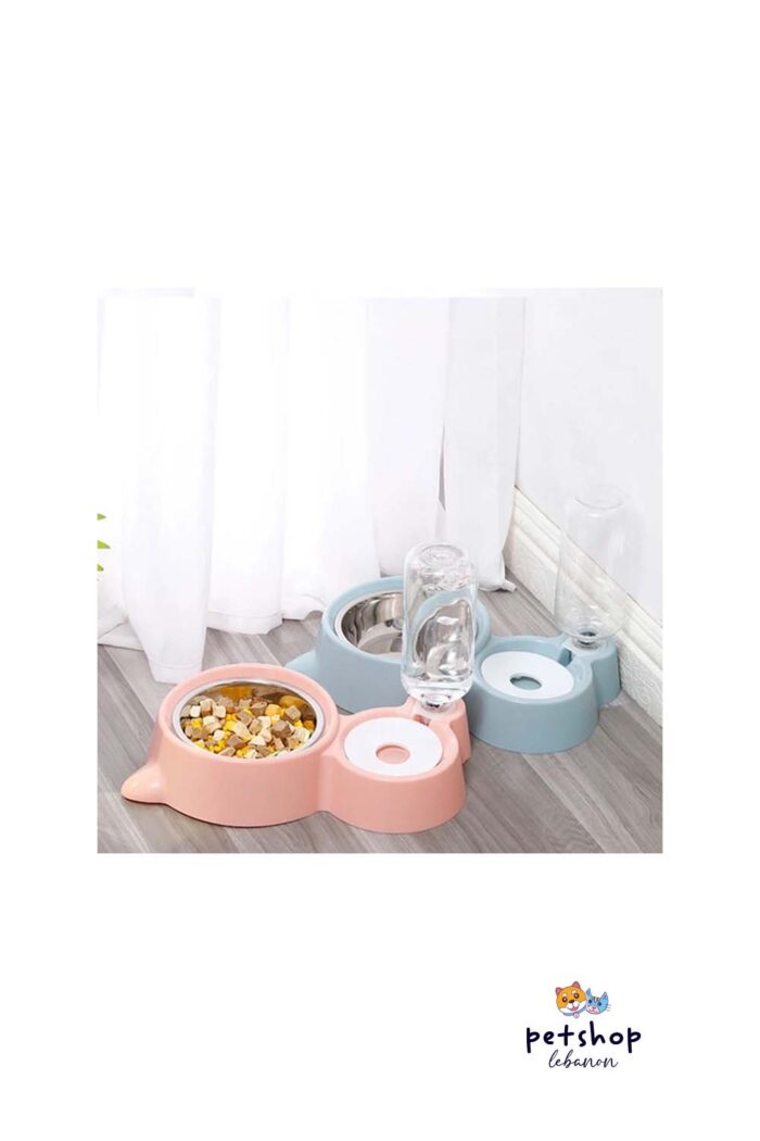 PetSociety - Plastic Food Plate with Water dispenser Cover 3 -cats-from-PetShopLebanon.Com-the-best-Online-Pet-Shop-in-Lebanon
