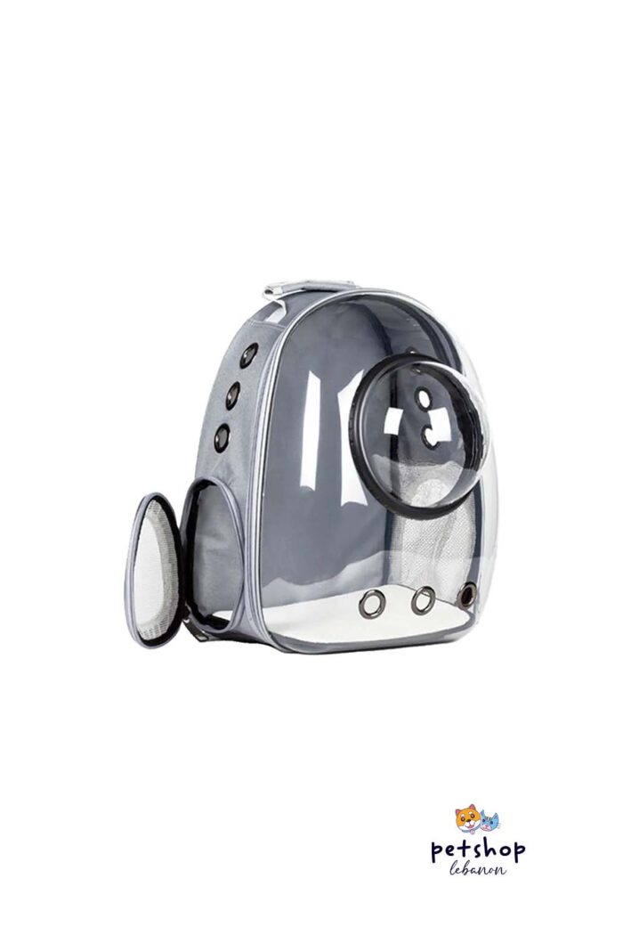 PetSociety - Space Capsule clear Backpack Carrier -cats-from-PetShopLebanon.Com-the-best-Online-Pet-Shop-in-Lebanon