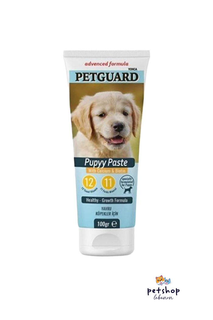 Petguard- PETGUARD PUPYY PASTE 100 g -From-PetShopLebanon.com-the-best-online-pet-shop-in-Lebanon