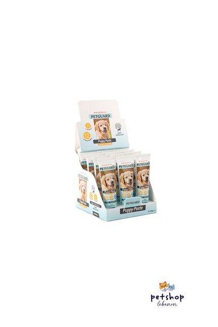 Petguard- PETGUARD PUPYY PASTE 100 g cover pack -From-PetShopLebanon.com-the-best-online-pet-shop-in-Lebanon