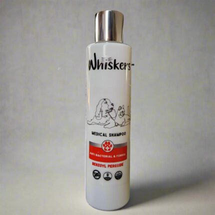 Whiskers - Medical Shampoo For Dogs & Cats Anti Bacterial & Fungal