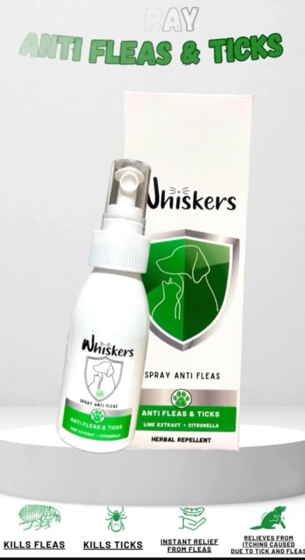 Whiskers - Anti Fleas & Ticks Spray