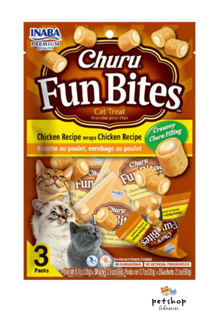 Inaba Churu Fun Bites Chicken Recipe Wraps Chicken Recipe 3 Packs