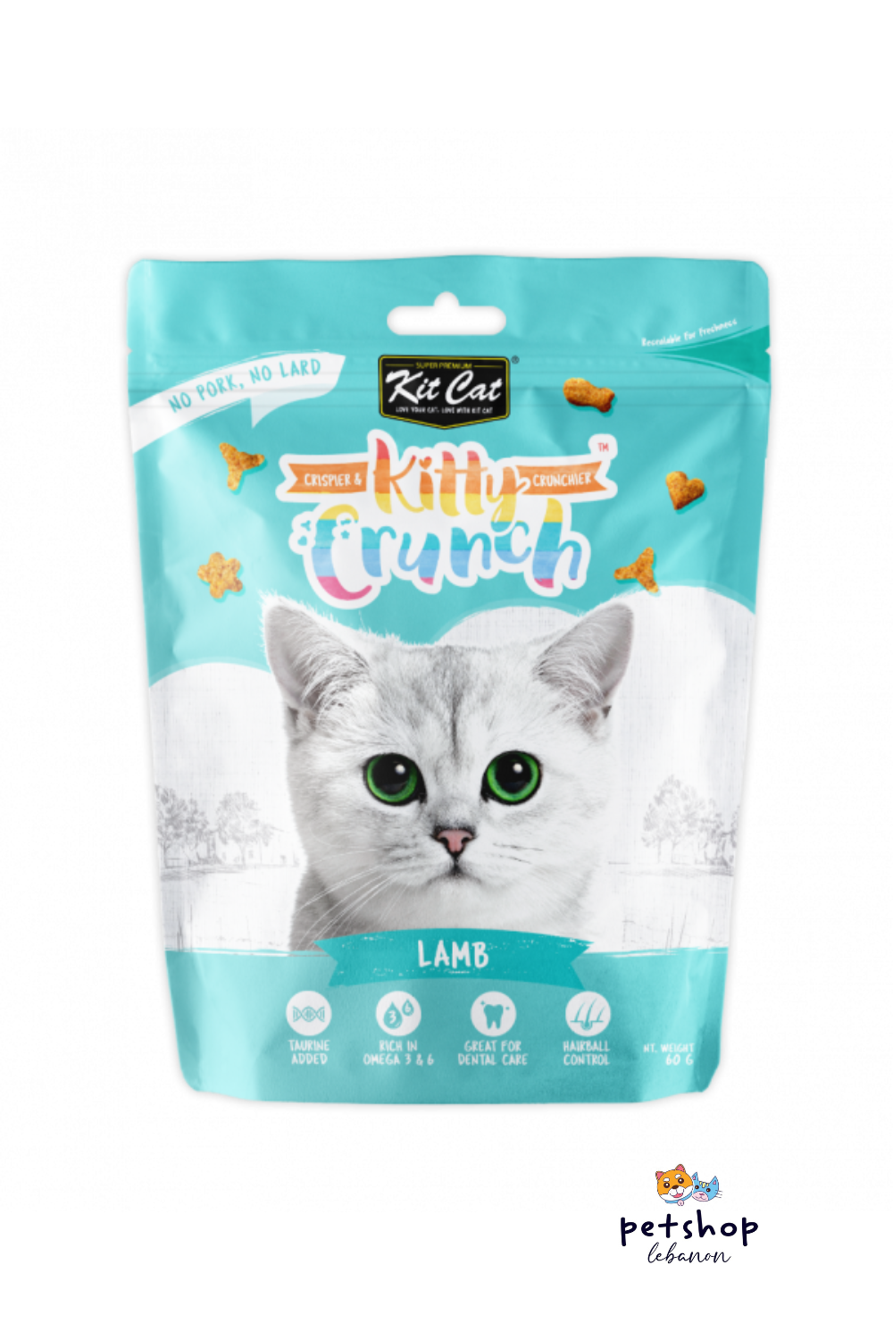 Kit Cat Kitty Crunch Lamb Flavor 60g