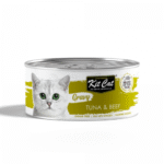Kit Cat Gravy Canned Food Tuna & Beef 70g