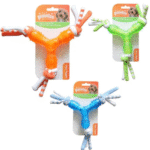 Pawise Toss Tugger Y-Shaped Dog Toy