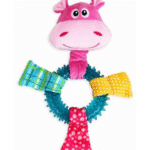 Pawise Puppy Ring Hippo Puppy Toys