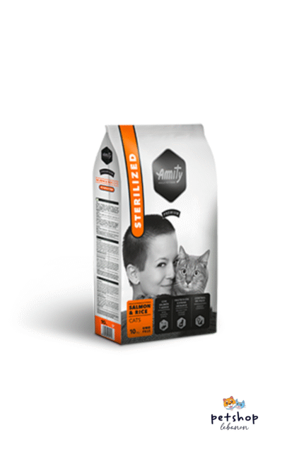 Amity Premium Salmon & Rice Sterilized Cats 1,5 kg