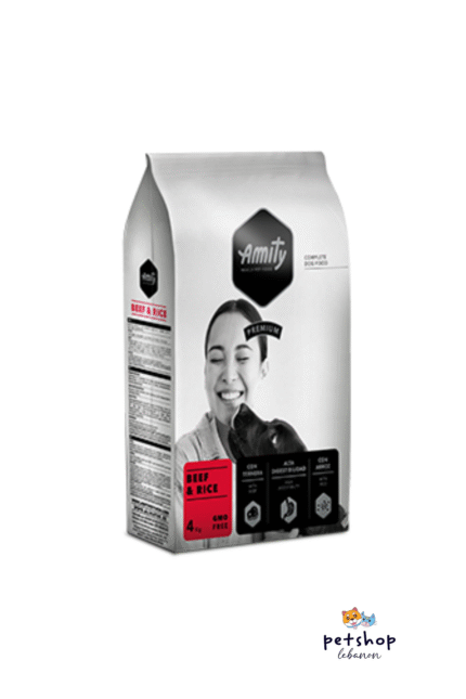 Amity Premium Dog Beef And Rice 15kg