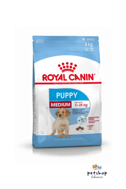 Royal Canin  Medium Puppy Dry Food For Dog 4kg