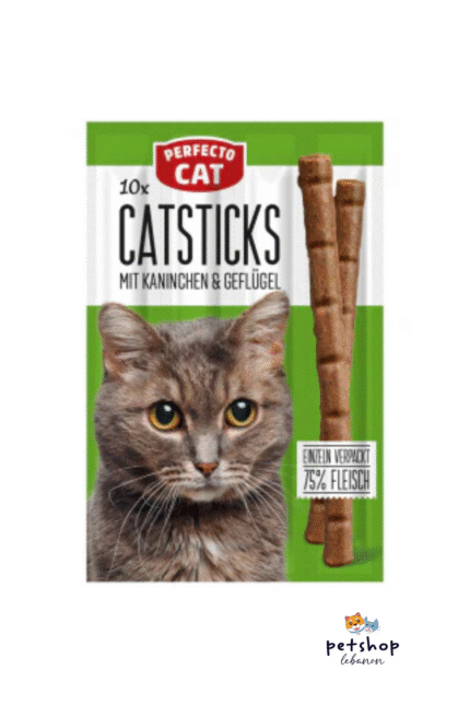 Perfecto Cat 10 Cat Sticks Rabbit & Poultry
