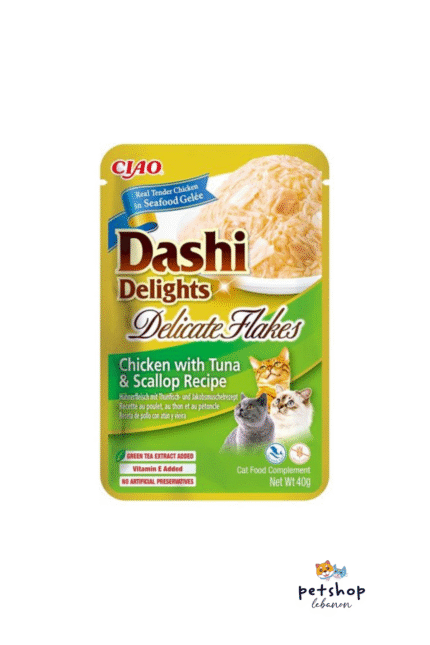 Inaba Dashi Delights Delicate Flakes Chicken with Tuna and Scallop