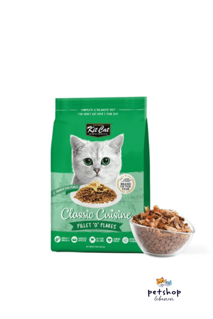 Kit Cat Fillet 'O' Flakes Premium Dry Cat Food 1.2kg