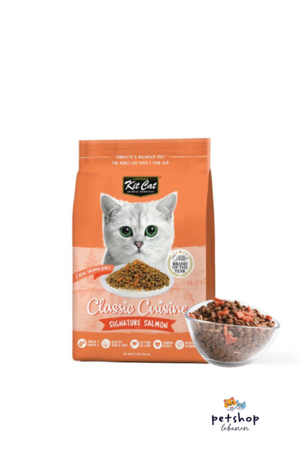 Kit Cat Signature Salmon Premium Dry Food 1.2kg