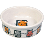 Cat Bowl Ceramic 12cm