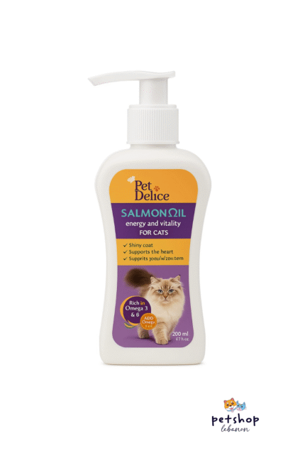 Pet Delice Salmon Oil for Cats – 200 ml