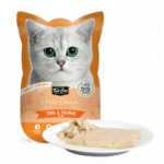 Kit Cat Petite Pouch Complete & Balanced Tuna & Salmon in Aspic