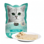 Kit Cat Petite Pouch Complete & Balanced Chicken & Saba in Aspic